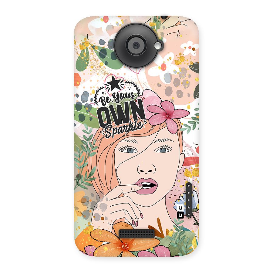 Be Your Own Sparkle Back Case for HTC One X