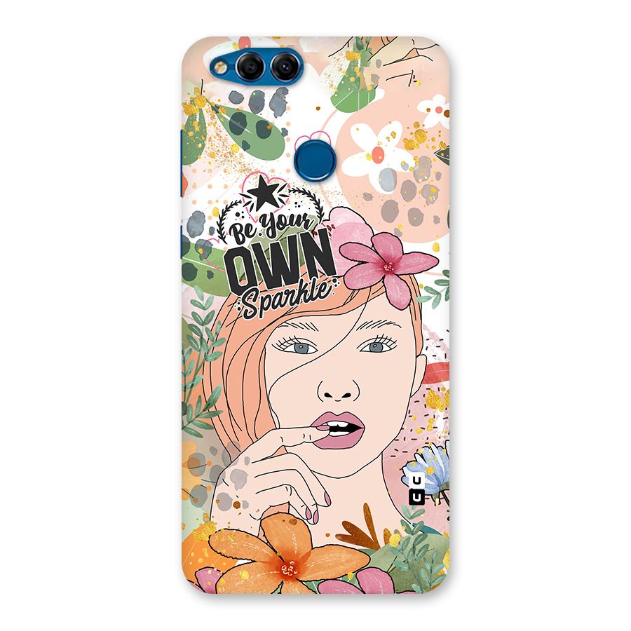 Be Your Own Sparkle Back Case for Honor 7X