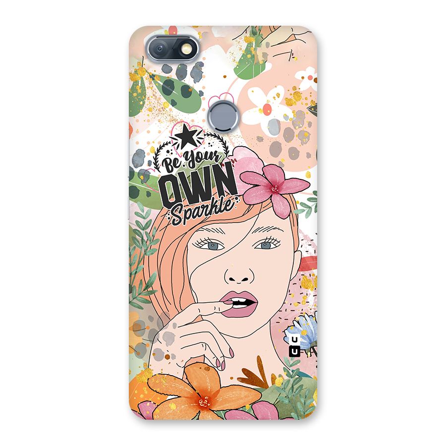 Be Your Own Sparkle Back Case for Infinix Note 5