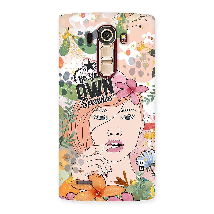 Be Your Own Sparkle Back Case for LG G4