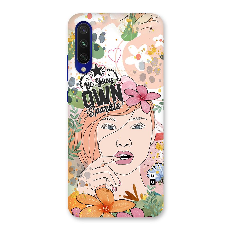 Be Your Own Sparkle Back Case for Mi A3