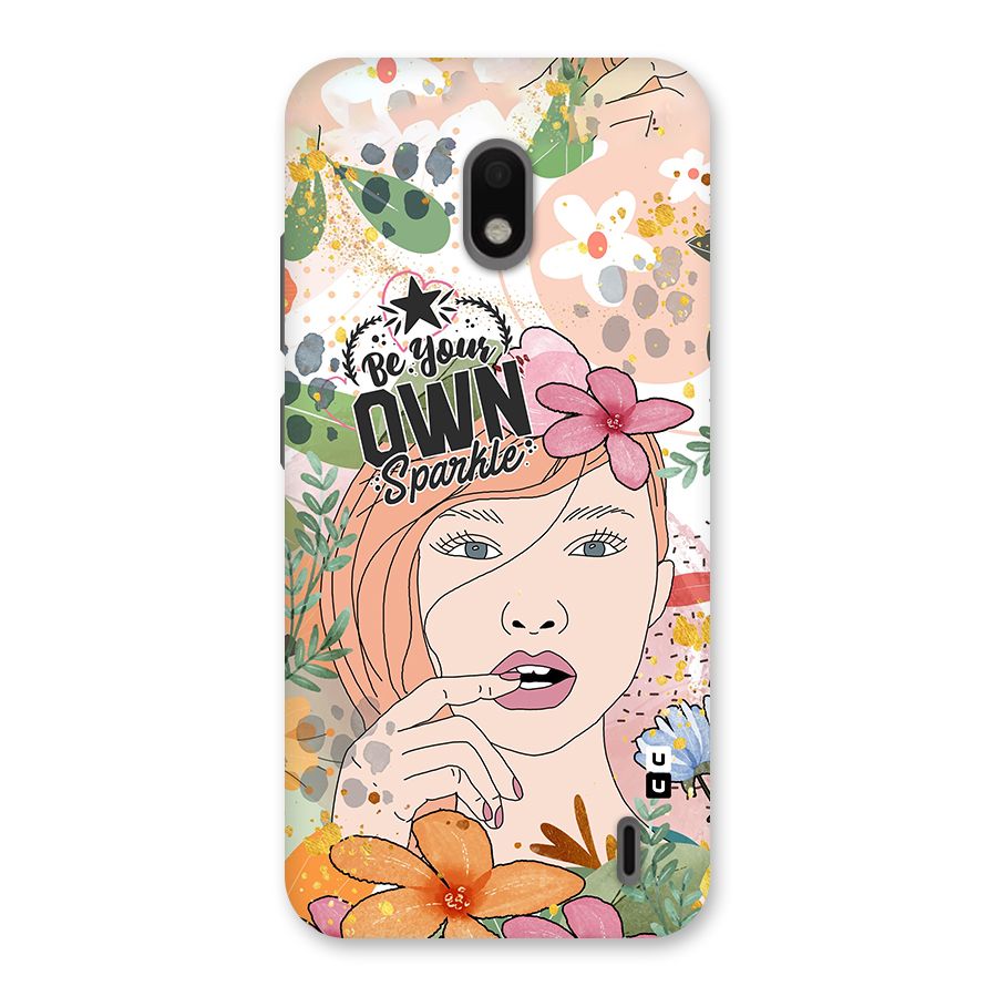Be Your Own Sparkle Back Case for Nokia 2.2