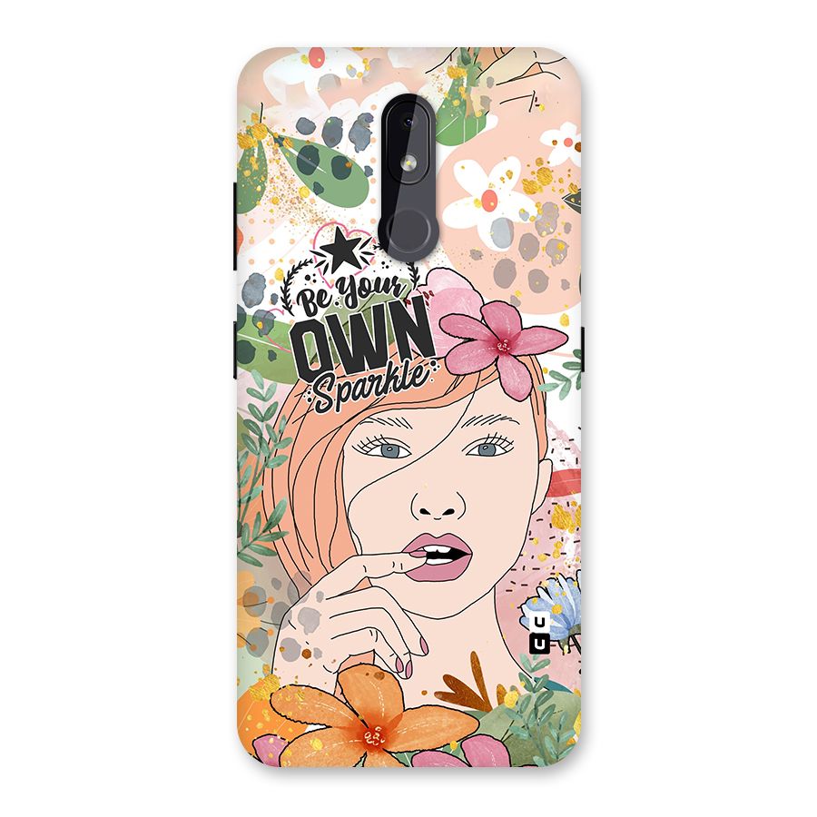 Be Your Own Sparkle Back Case for Nokia 3.2