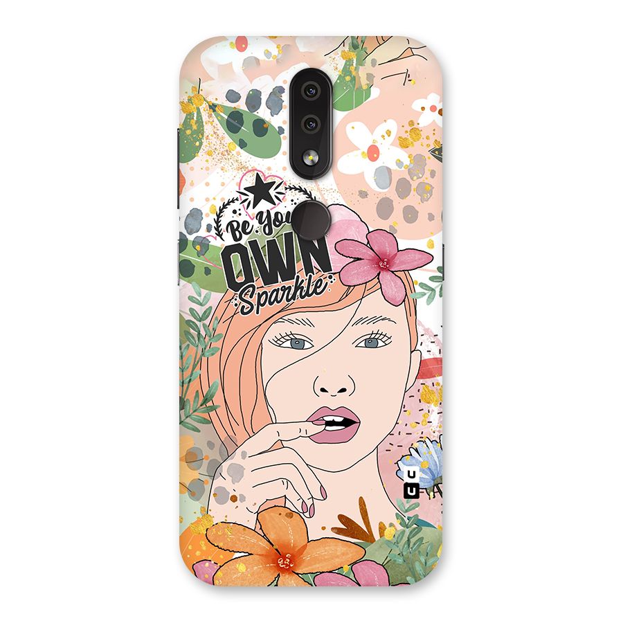 Be Your Own Sparkle Back Case for Nokia 4.2