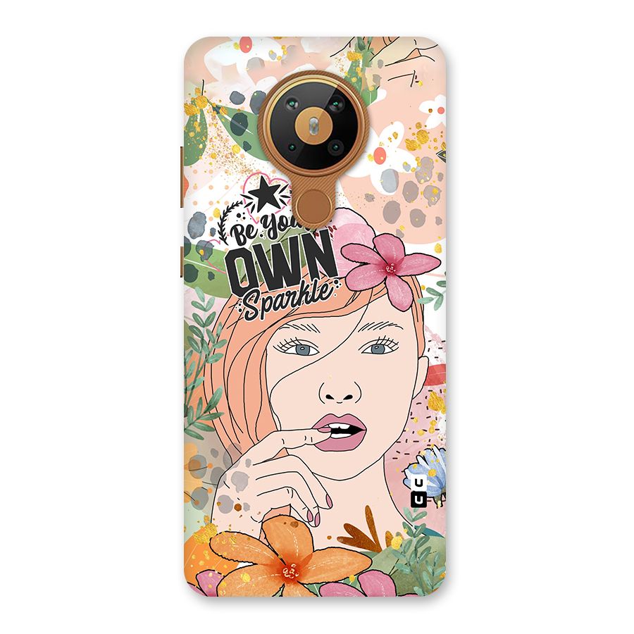 Be Your Own Sparkle Back Case for Nokia 5.3