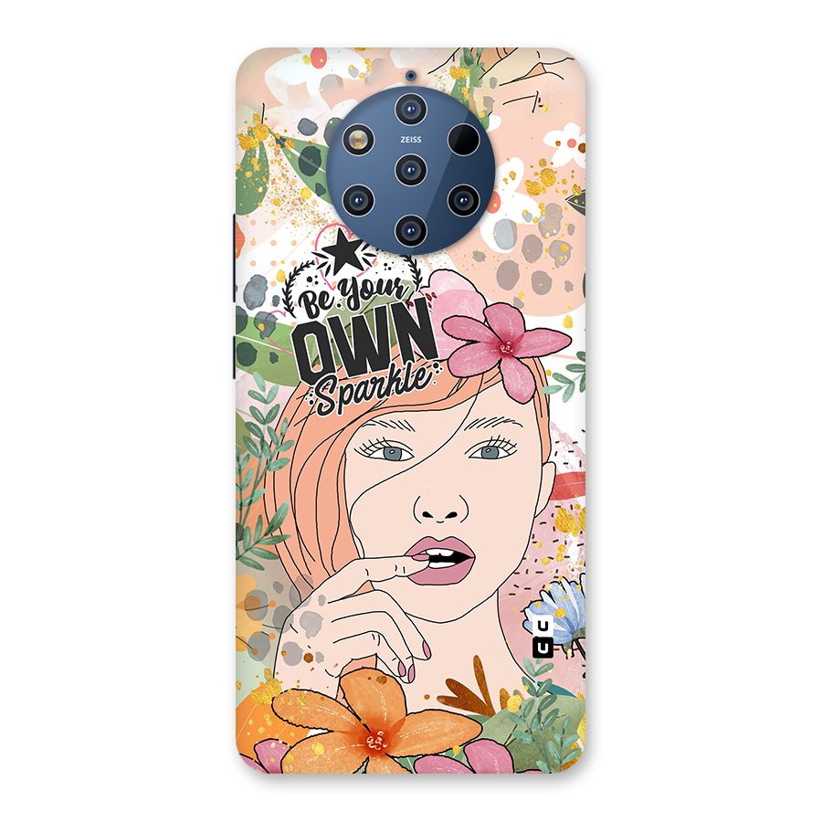 Be Your Own Sparkle Back Case for Nokia 9 PureView