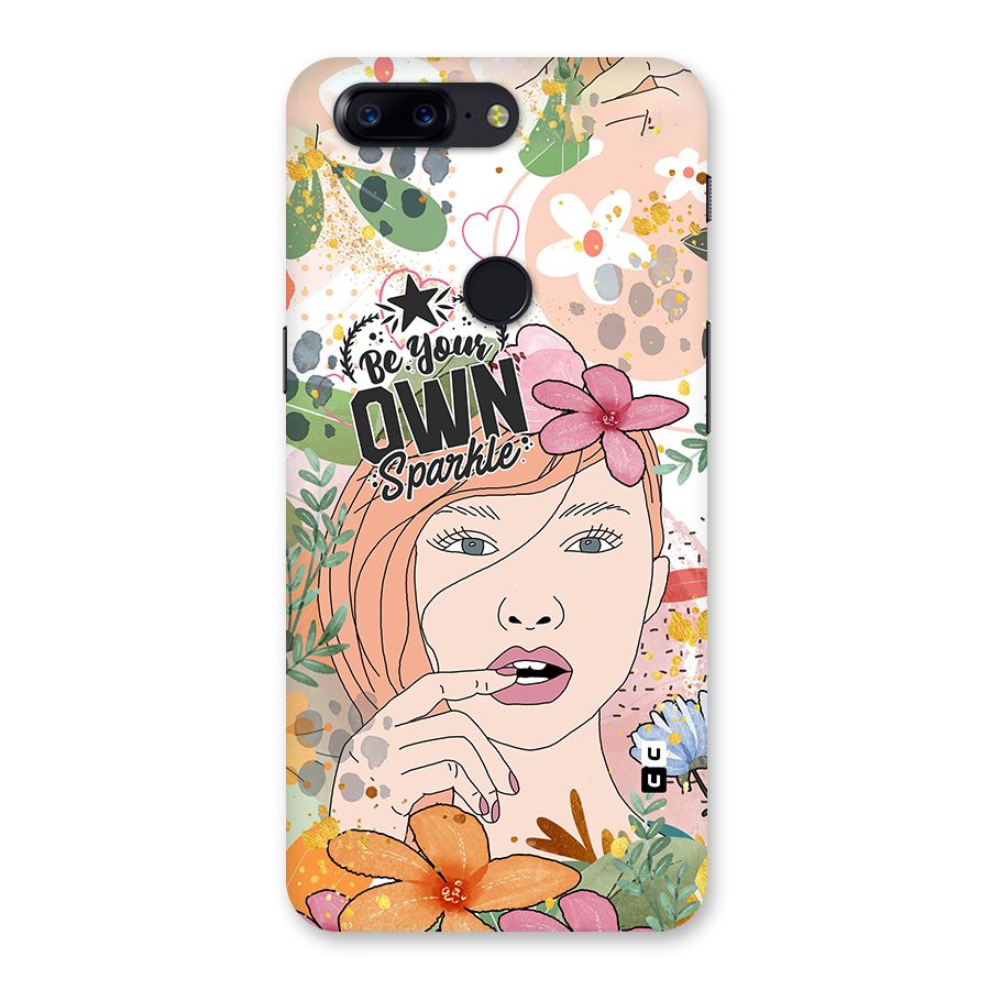 Be Your Own Sparkle Back Case for OnePlus 5T