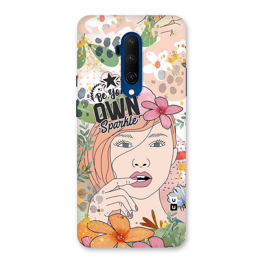 Be Your Own Sparkle Back Case for OnePlus 7T Pro