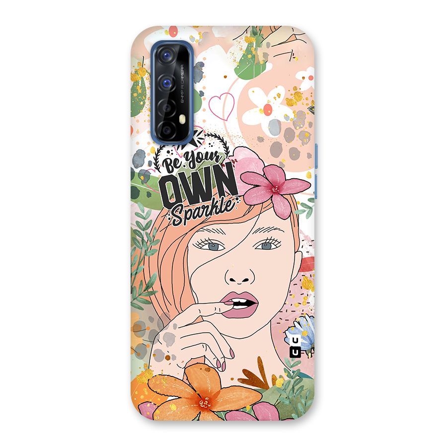 Be Your Own Sparkle Back Case for Realme 7