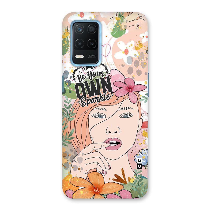 Be Your Own Sparkle Back Case for Realme 8s 5G