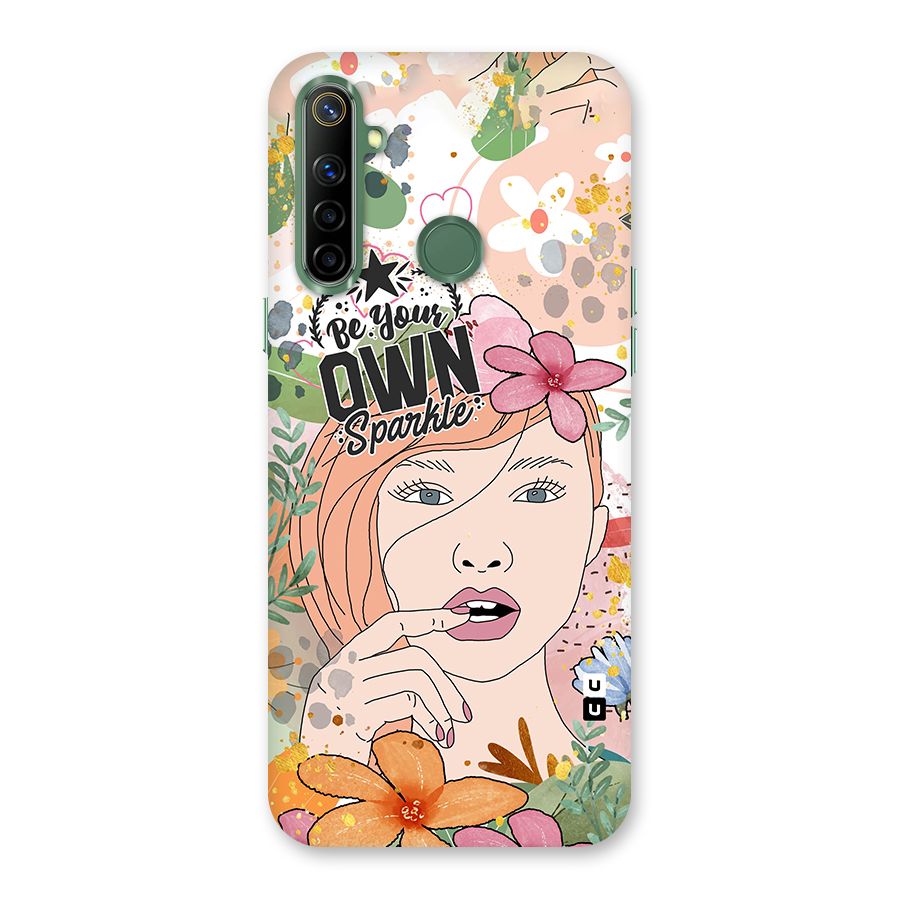 Be Your Own Sparkle Back Case for Realme Narzo 10