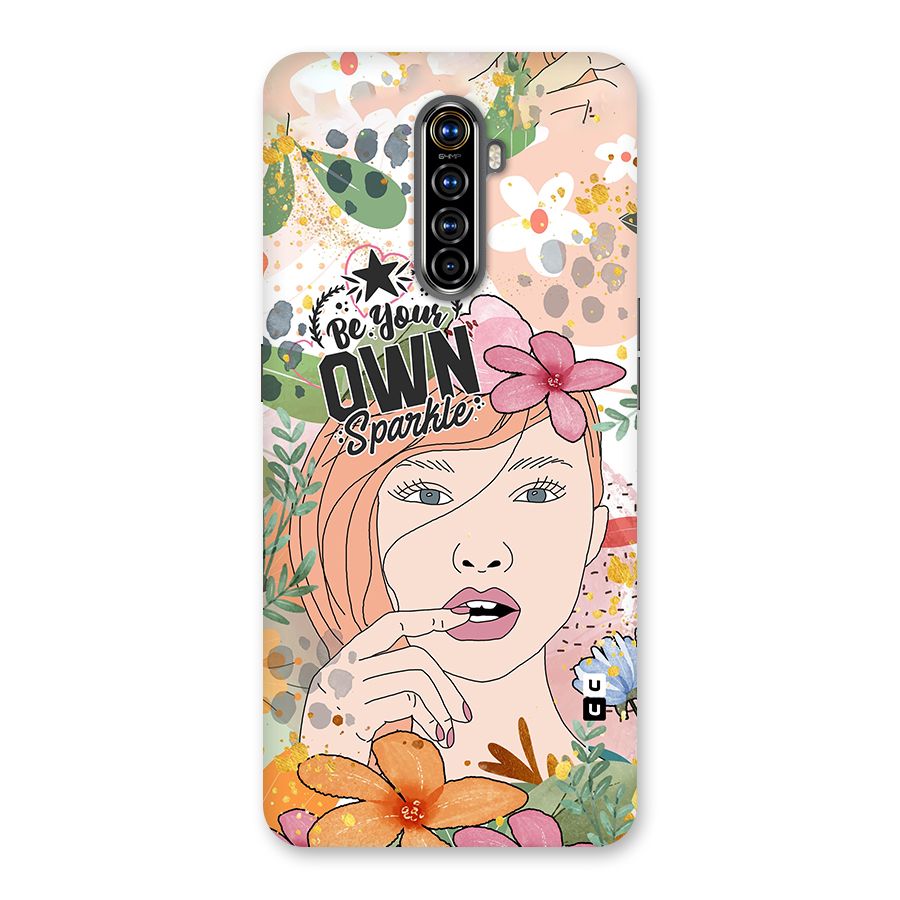 Be Your Own Sparkle Back Case for Realme X2 Pro