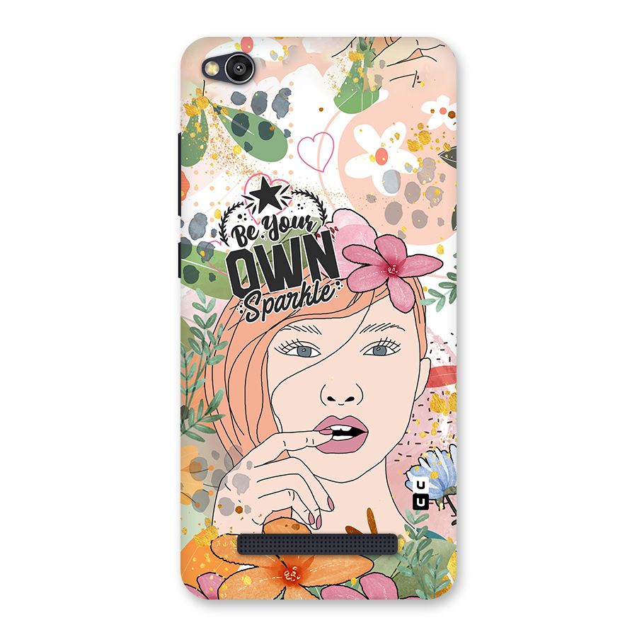 Be Your Own Sparkle Back Case for Redmi 4A