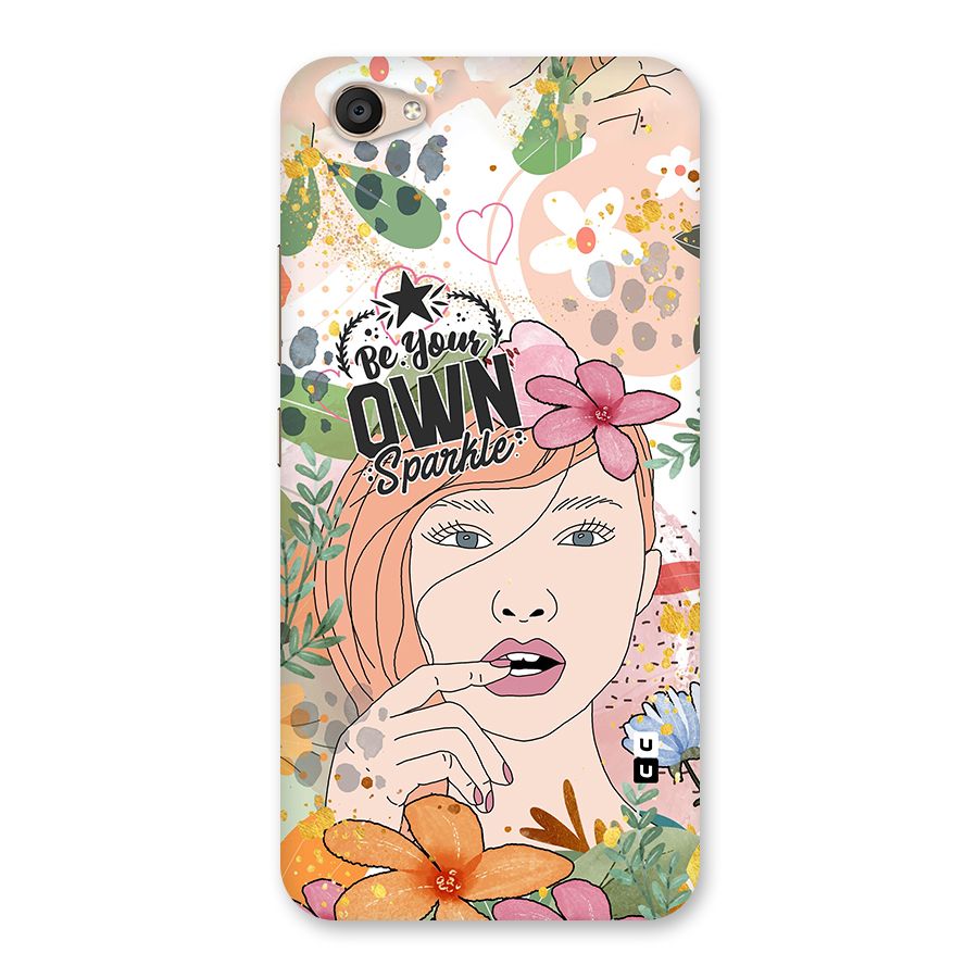 Be Your Own Sparkle Back Case for Vivo V5 Plus