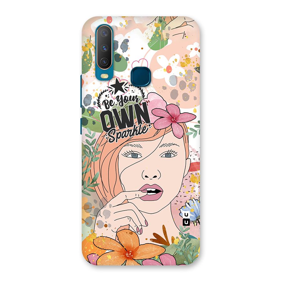 Be Your Own Sparkle Back Case for Vivo Y11