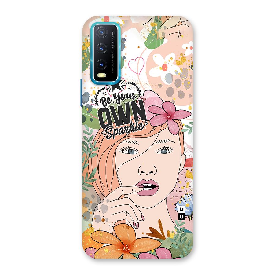 Be Your Own Sparkle Back Case for Vivo Y20