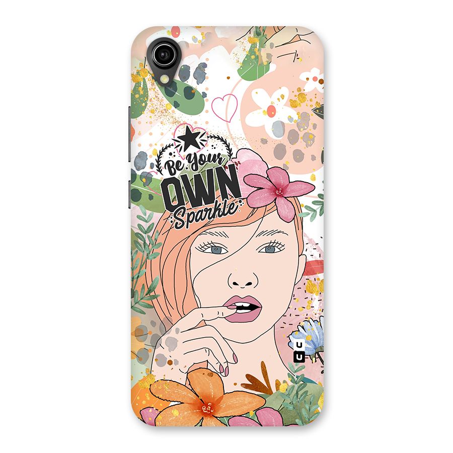 Be Your Own Sparkle Back Case for Vivo Y90