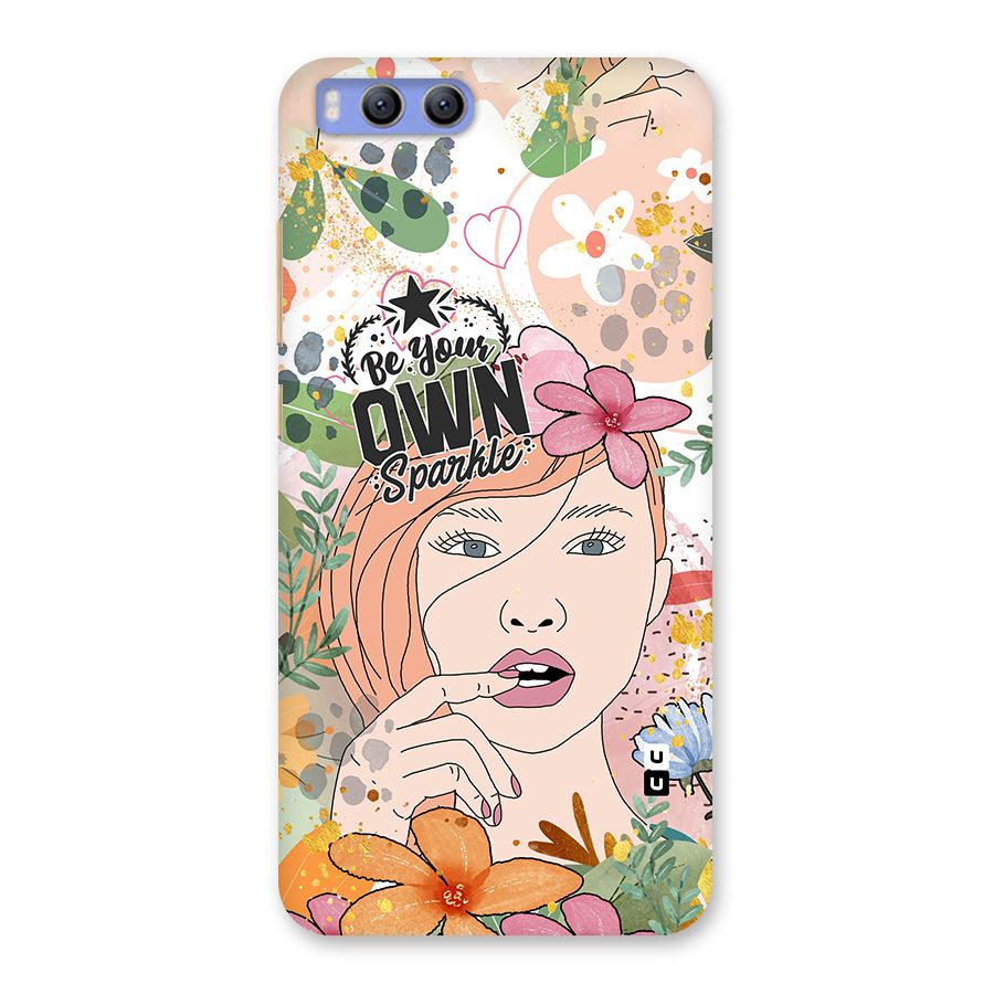 Be Your Own Sparkle Back Case for Xiaomi Mi 6