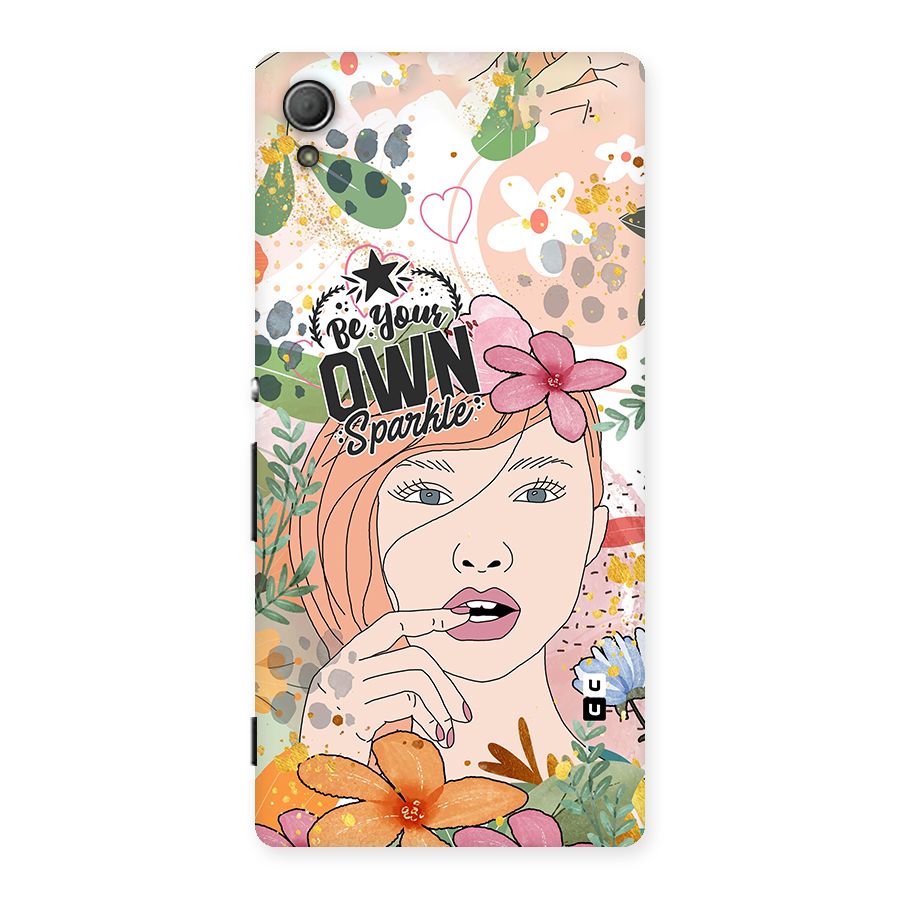 Be Your Own Sparkle Back Case for Xperia Z3 Plus