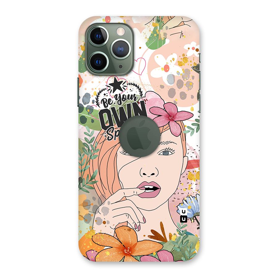 Be Your Own Sparkle Back Case for iPhone 11 Pro Logo  Cut