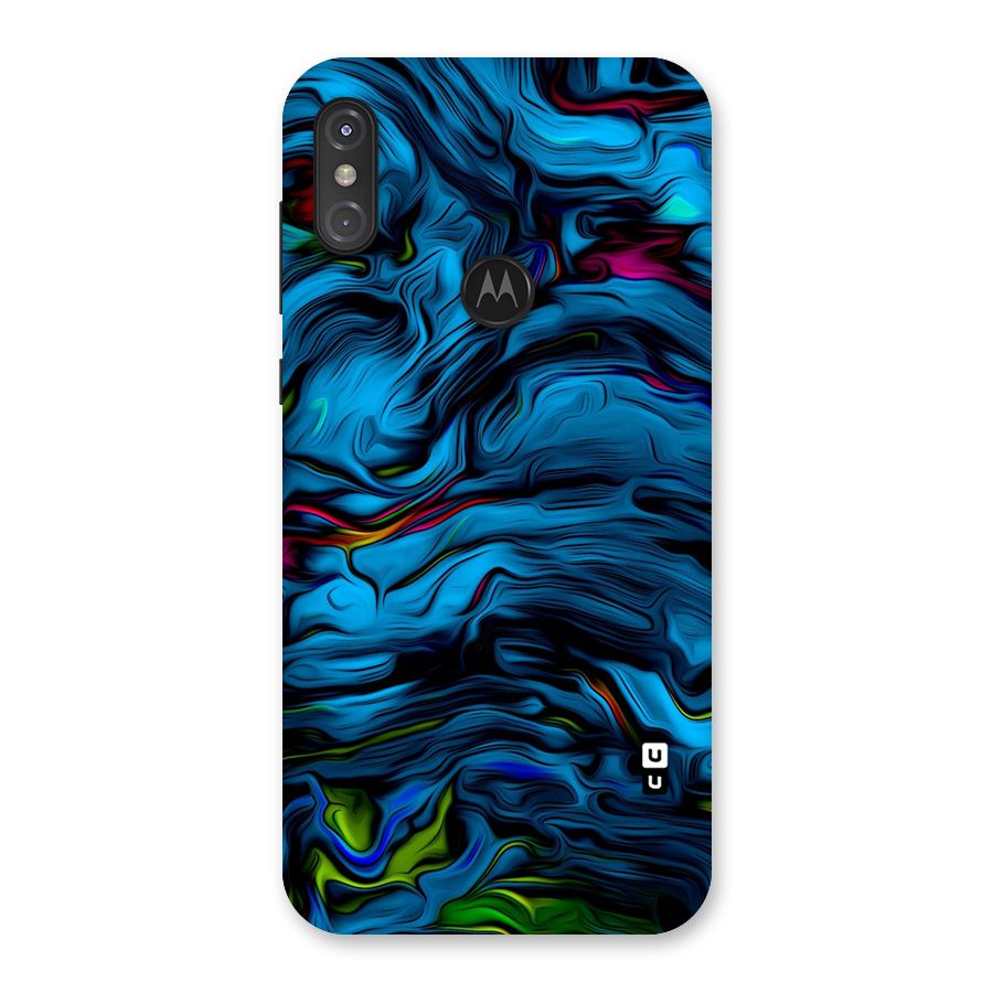 Beautiful Abstract Design Art Back Case for Motorola One Power