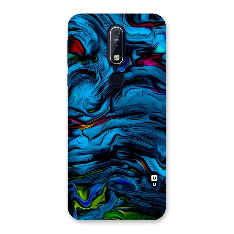 Beautiful Abstract Design Art Back Case for Nokia 7.1