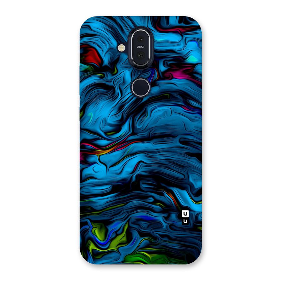 Beautiful Abstract Design Art Back Case for Nokia 8.1