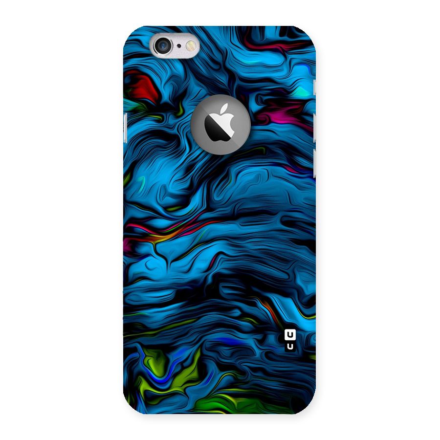 Beautiful Abstract Design Art Back Case for iPhone 6 Logo Cut