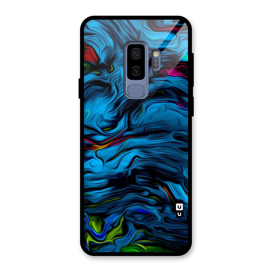 Beautiful Abstract Design Art Glass Back Case for Galaxy S9 Plus