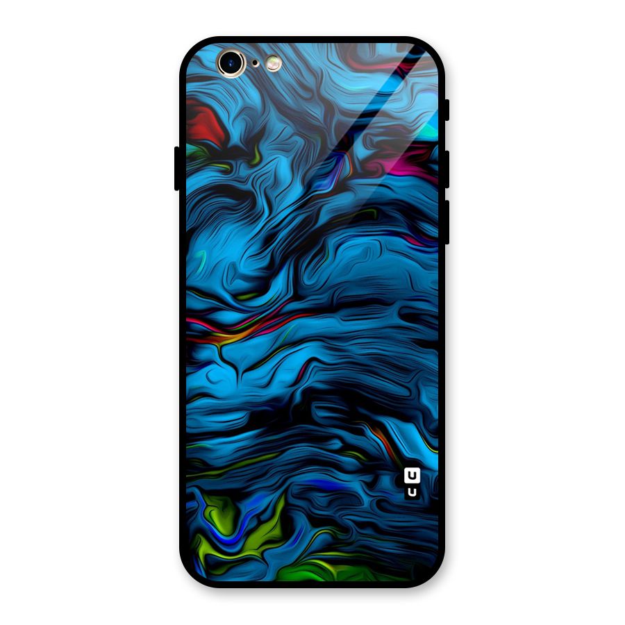 Beautiful Abstract Design Art Glass Back Case for iPhone 6 6S