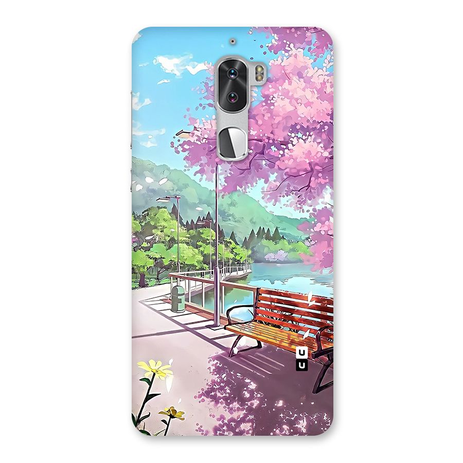 Beautiful Cherry Blossom Landscape Back Case for Coolpad Cool 1