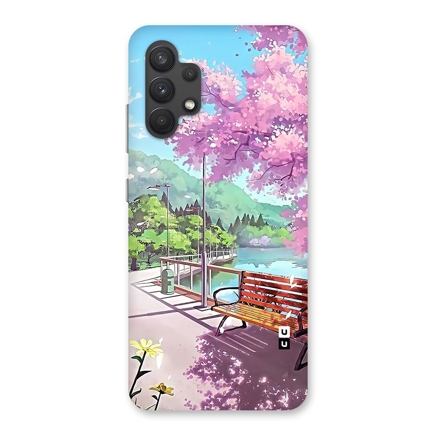 Beautiful Cherry Blossom Landscape Back Case for Galaxy A32