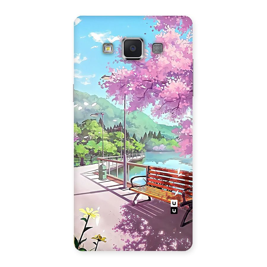 Beautiful Cherry Blossom Landscape Back Case for Galaxy A5