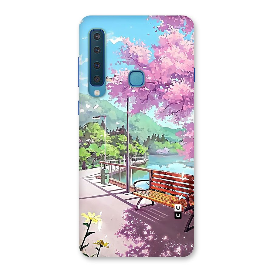 Beautiful Cherry Blossom Landscape Back Case for Galaxy A9 (2018)