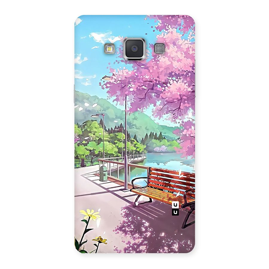 Beautiful Cherry Blossom Landscape Back Case for Galaxy Grand Max