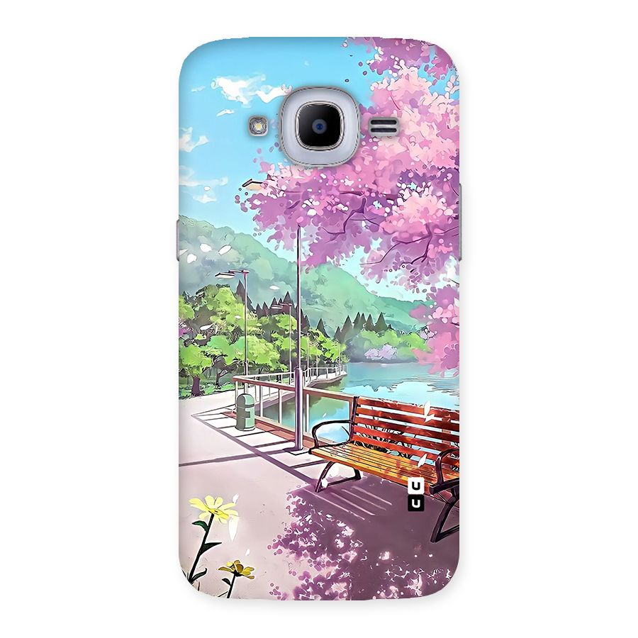 Beautiful Cherry Blossom Landscape Back Case for Galaxy J2 Pro