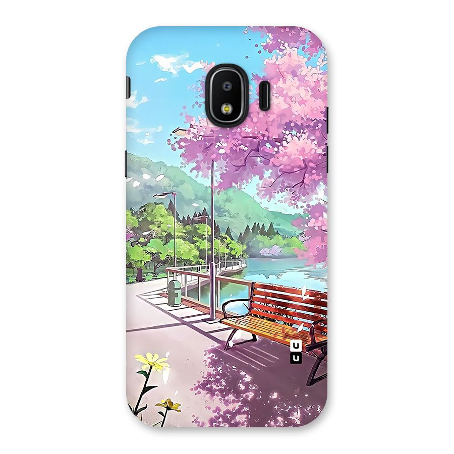 Beautiful Cherry Blossom Landscape Back Case for Galaxy J2 Pro 2018