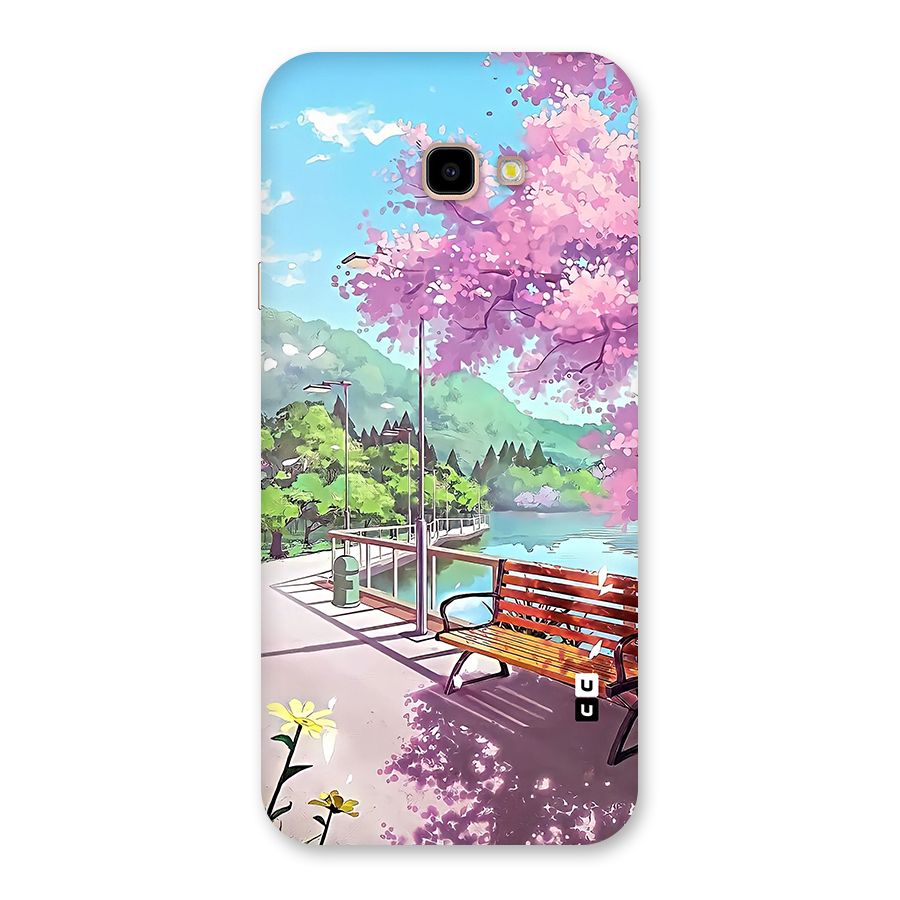 Beautiful Cherry Blossom Landscape Back Case for Galaxy J4 Plus