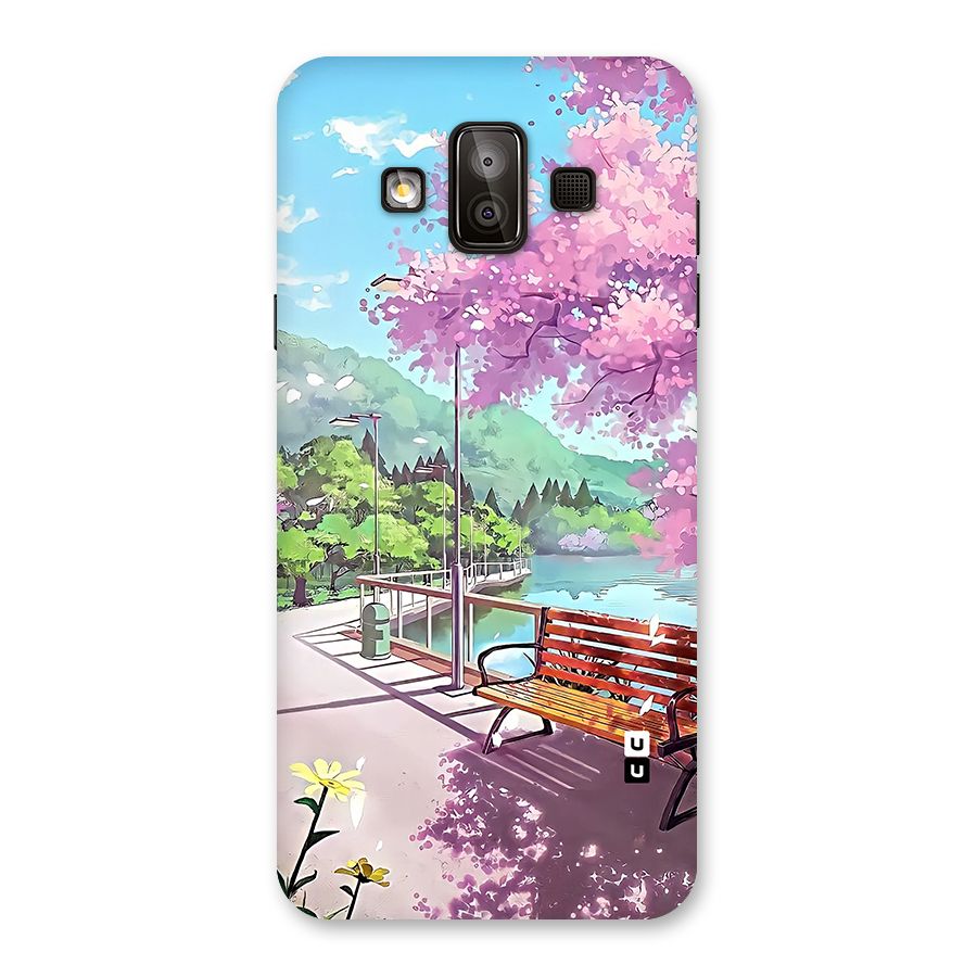 Beautiful Cherry Blossom Landscape Back Case for Galaxy J7 Duo