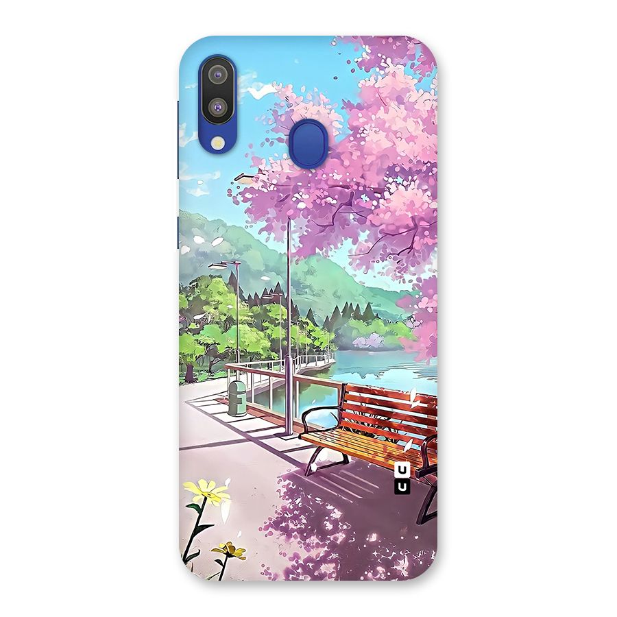 Beautiful Cherry Blossom Landscape Back Case for Galaxy M20