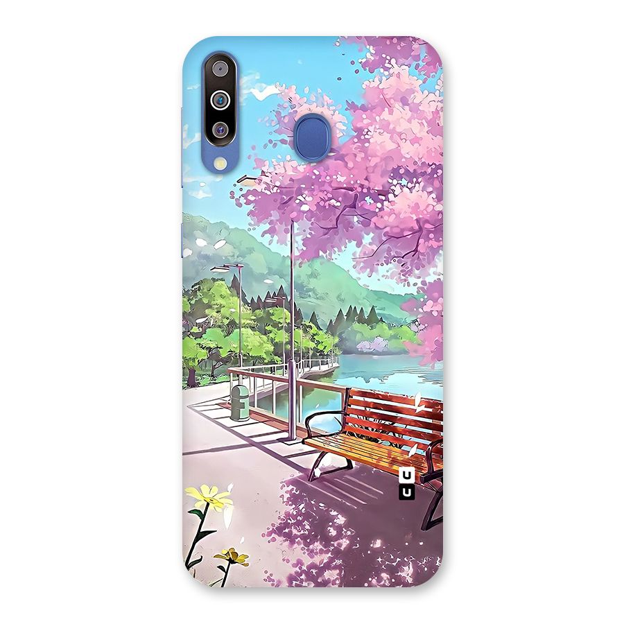 Beautiful Cherry Blossom Landscape Back Case for Galaxy M30
