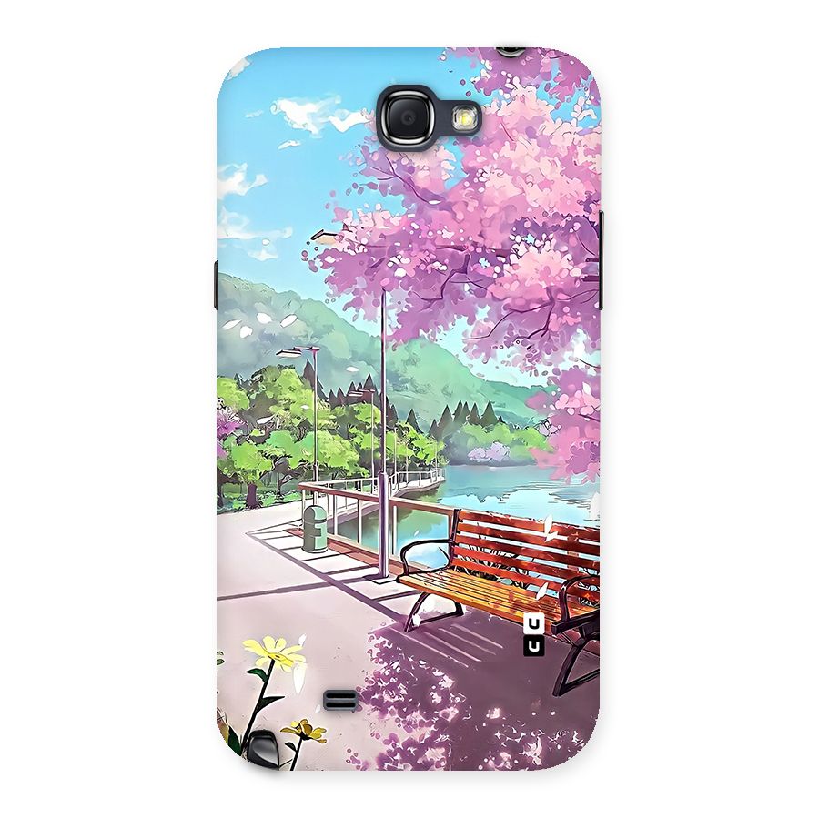 Beautiful Cherry Blossom Landscape Back Case for Galaxy Note 2