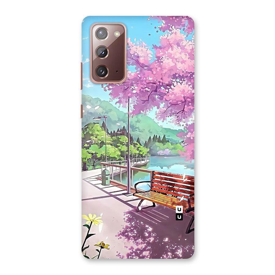 Beautiful Cherry Blossom Landscape Back Case for Galaxy Note 20