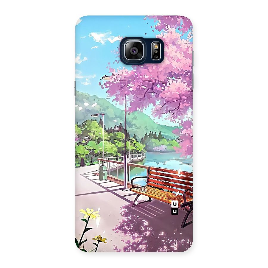 Beautiful Cherry Blossom Landscape Back Case for Galaxy Note 5