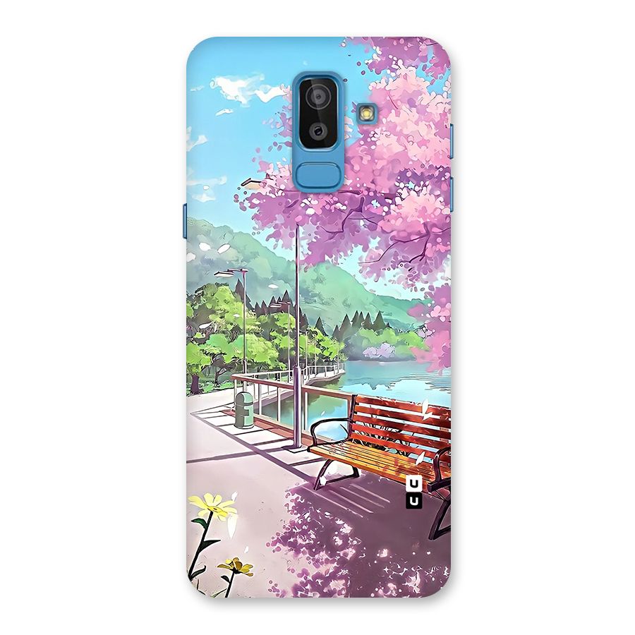 Beautiful Cherry Blossom Landscape Back Case for Galaxy On8 (2018)