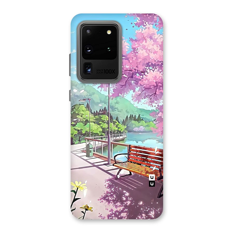 Beautiful Cherry Blossom Landscape Back Case for Galaxy S20 Ultra