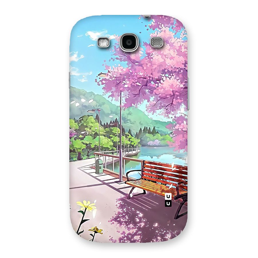 Beautiful Cherry Blossom Landscape Back Case for Galaxy S3