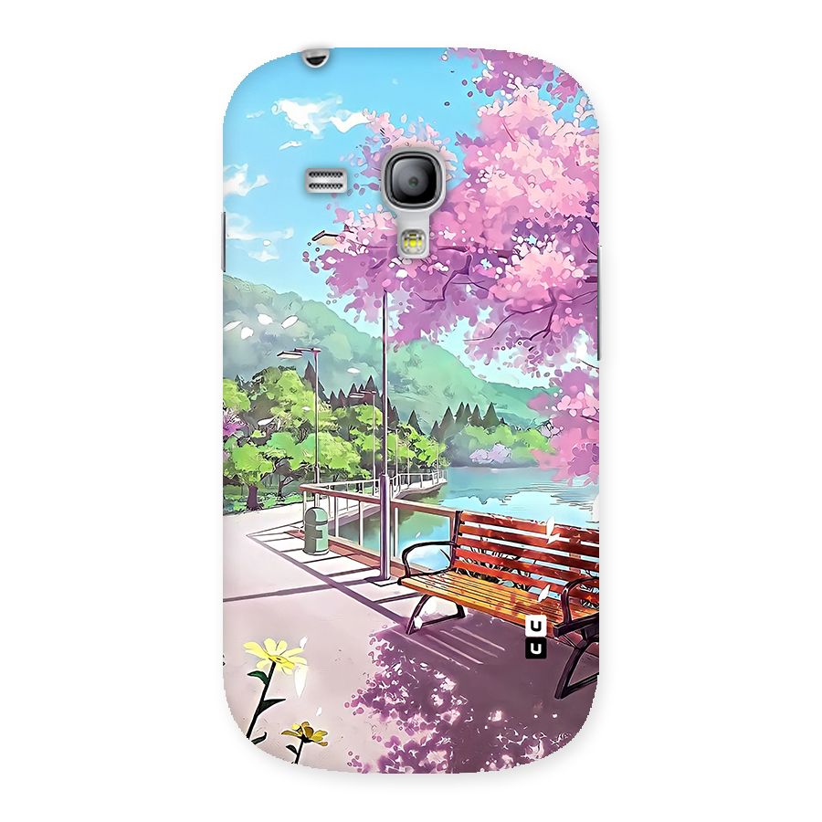 Beautiful Cherry Blossom Landscape Back Case for Galaxy S3 Mini