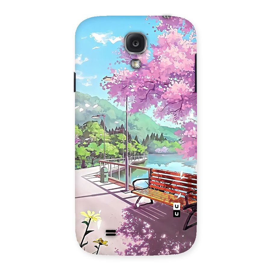 Beautiful Cherry Blossom Landscape Back Case for Galaxy S4