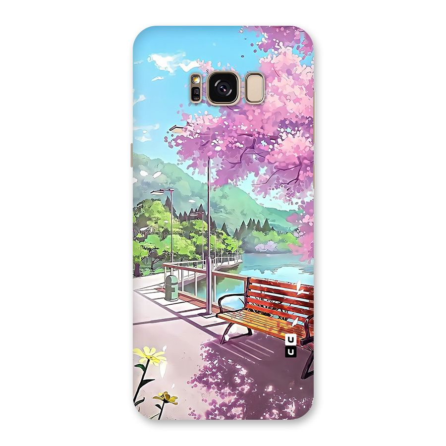 Beautiful Cherry Blossom Landscape Back Case for Galaxy S8 Plus